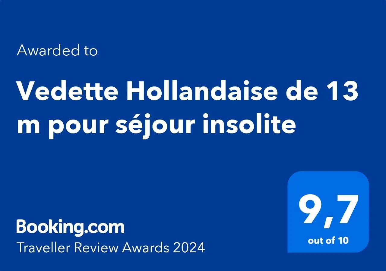Vedette Hollandaise De 13 M Pour Sejour Insolite Hotell Nivillac
